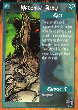 Rage Limited (Base Set) card 167 Merciful Blow 