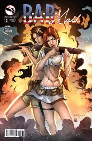 B.A.R. Maid issue 3-C Pasquale Qualano Cover