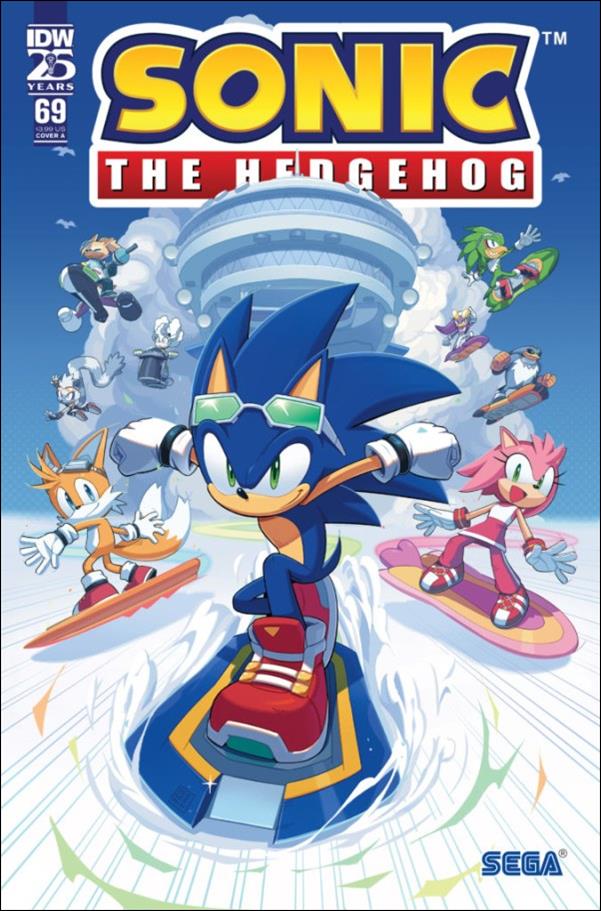 Sonic the Hedgehog (2018) issue 69 Min Ho Kim Cover