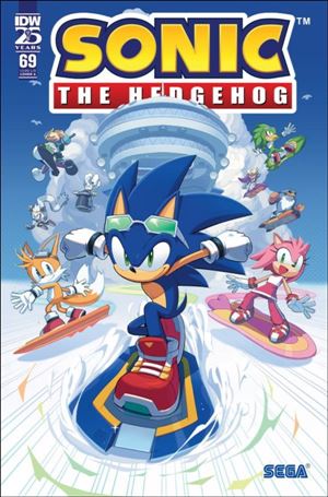 Sonic the Hedgehog (2018) issue 69 Min Ho Kim Cover