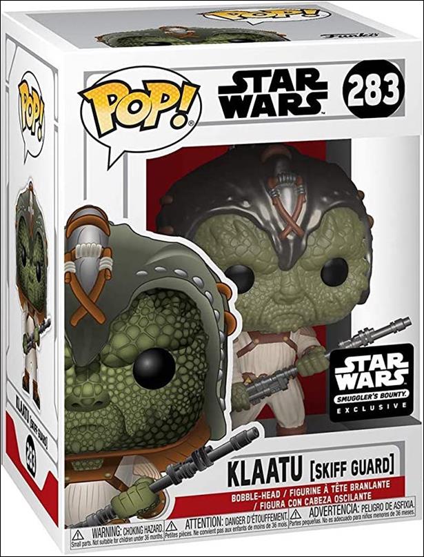 POP! Star Wars figure 283 Klaatu (Skiff Guard) Smuggler's Bounty
