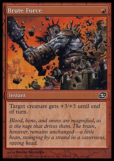 Magic the Gathering: Planar Chaos (Base Set) card 116 Brute Force