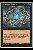 Magic the Gathering: Anthologies (Base Set) card 23 Hymn to Tourach