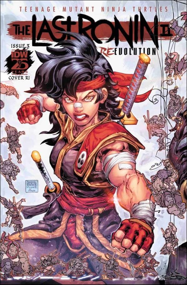 Teenage Mutant Ninja Turtles: The Last Ronin II - Re-Evolution issue 3-D Freddie E. Williams II 1:25 Cardstock Cover