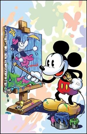 Walt Disney's Mickey Mouse issue 304-B 1:10 Virgin Cover