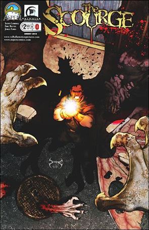 Scourge issue 0-B Joe Benitez Cover