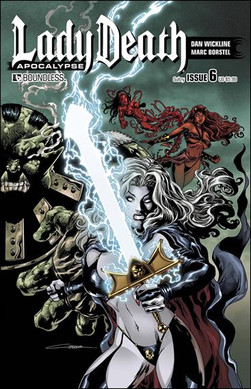 Lady Death: Apocalypse issue 6-D Sultry Cover