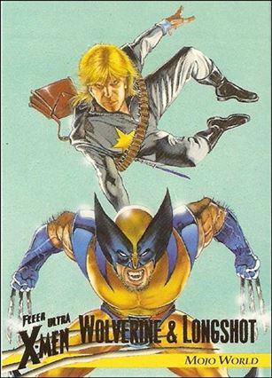 1996 Fleer Ultra X-Men: Wolverine (Base Set) card 63 Wolverine & Longshot