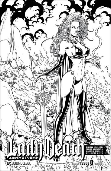 Lady Death: Apocalypse issue 0-H Pure Art Cover