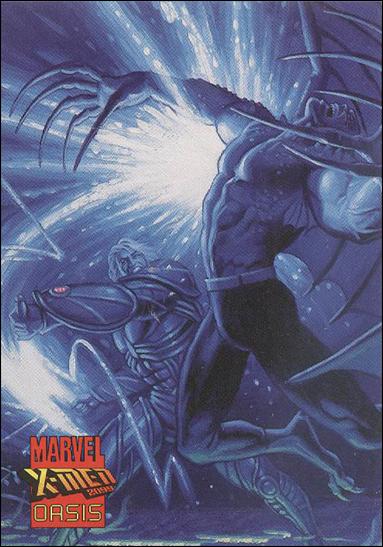 X-Men 2099: Oasis (Base Set) card 75 Fall of the Hero