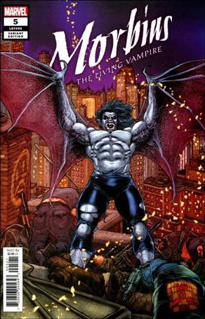 Morbius issue 5-B Juan Jose Ryp Cover