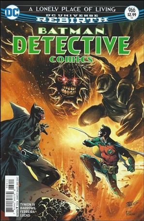 Detective Comics (1937) issue 966 Eddy Barrows Cover