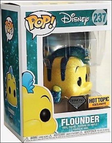 POP! Disney figure 237-B Flounder (Diamond Collection) Hot Topic