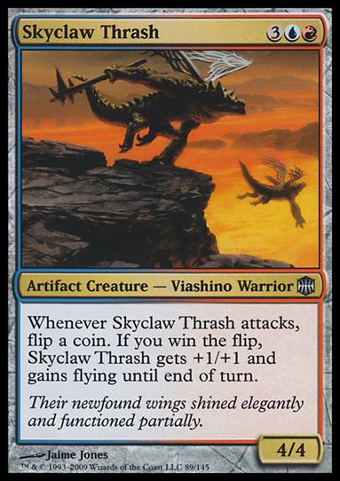 Magic The Gathering: Alara Reborn (Base Set) card 89 Skyclaw Thrash
