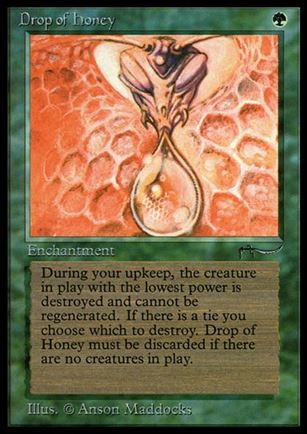 Magic the Gathering: Arabian Nights (Base Set) card 47 Drop of Honey