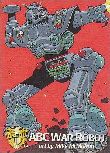 Judge Dredd: The Movie (Base Set) card 45 ABC War Robot