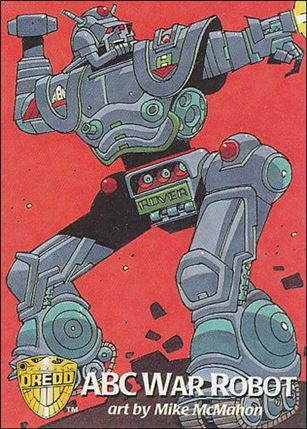 Judge Dredd: The Movie (Base Set) card 45 ABC War Robot