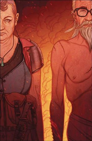 Once Upon a Time at the End of the World issue 11-F Jenny Frison 1:15 Virgin Cover