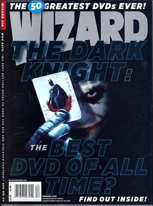 Wizard: The Magazine of Comics, Entertainment and Pop Culture issue 218 The Dark Knight Photo Cover