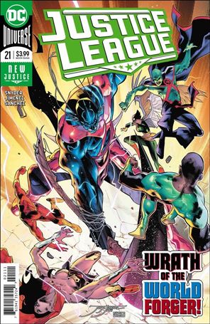 Justice League (2018) issue 21 Jorge Jimenez Cover