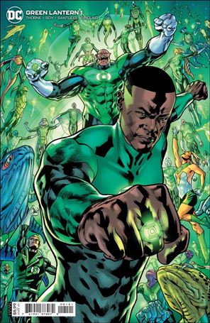 Green Lantern (2021) issue 1-B Bryan Hitch Cardstock Cover