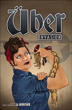 Uber: Invasion issue 1-E Propaganda Cover