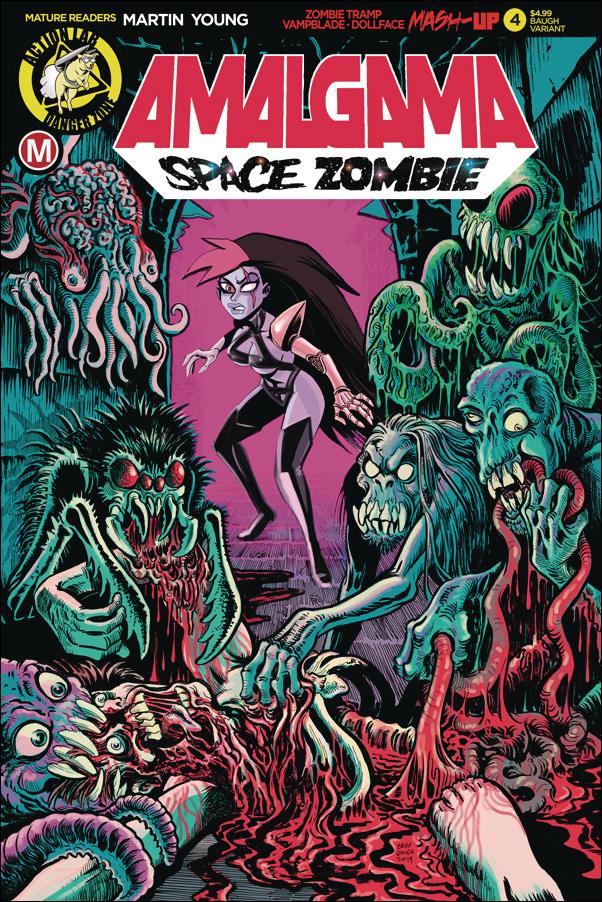 Amalgama: Space Zombie issue 4-C Bryan Baugh Standard Cover