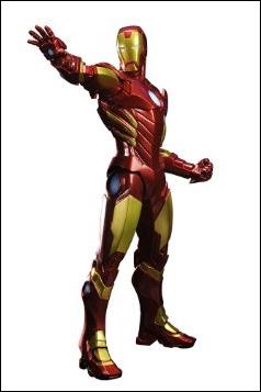 Marvel ArtFX+ Statues item 5-B Iron Man (Red and Gold)
