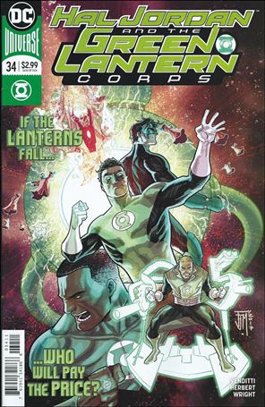 Hal Jordan and the Green Lantern Corps issue 34 Francis Manapul Cover