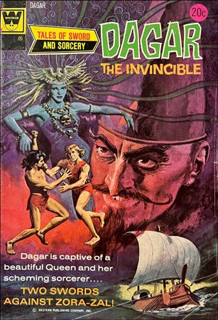 Dagar the Invincible issue 7-B Whitman Cover
