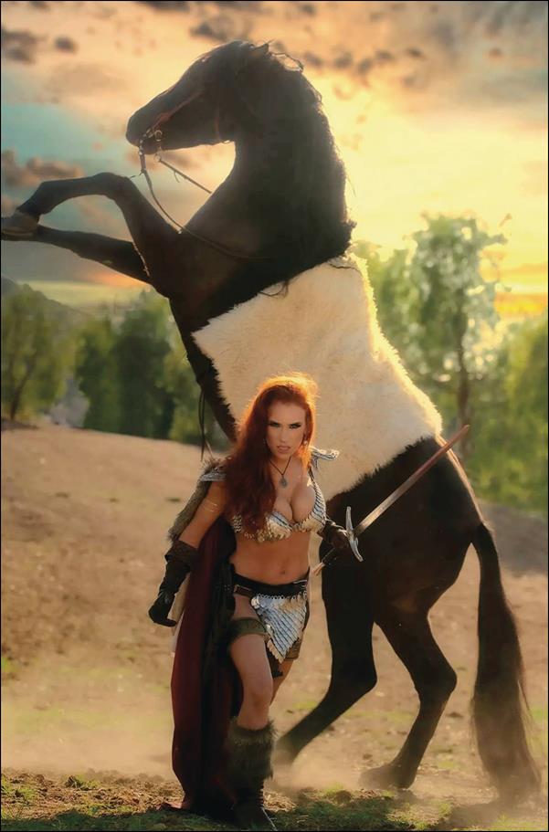 Sonjaversal issue 10-G 1:7 Virgin Cosplay Photo Cover