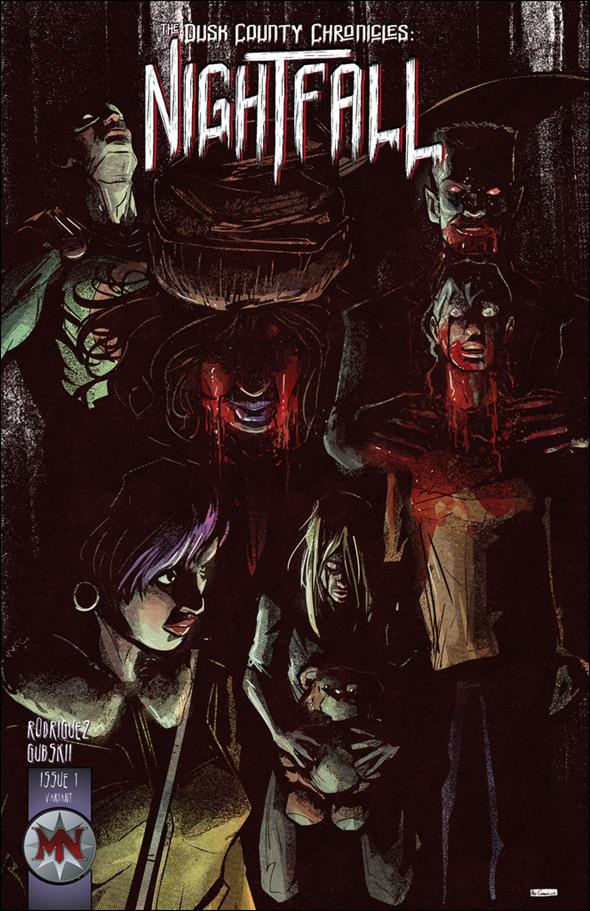 Dusk County Chronicles: Nightfall issue 1-C Alex Cormack Cover