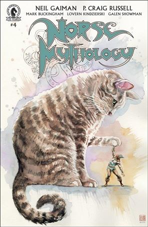 Norse Mythology II issue 4-B David Mack Cover
