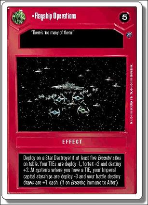 Star Wars: Second Anthology (Base Set) card 2 Flagship Operations