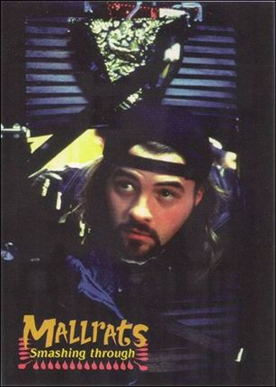 Mallrats (Base Set) card 51 Smashing through