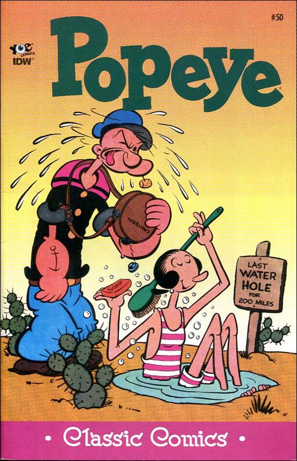 Classic Popeye issue 50 Bud Sagendorf Cover