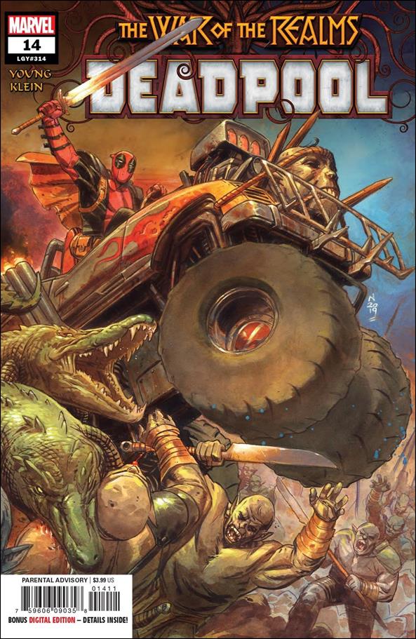 Deadpool (2018) issue 14 Nic Klein Cover