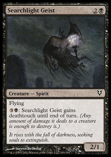 Magic the Gathering: Avacyn Restored (Base Set) card 119 Searchlight Geist