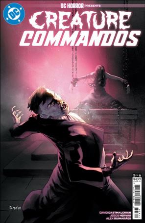DC Horror Presents: Creature Commandos issue 3 Tirso Cons Cover