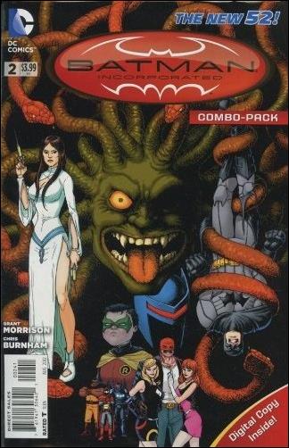 Batman Incorporated (2012) issue 2-C Unbagged Chris Burnham Cover Combo Pack