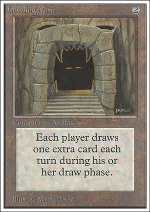 Magic the Gathering: Unlimited (Base Set) card 249 Howling Mine