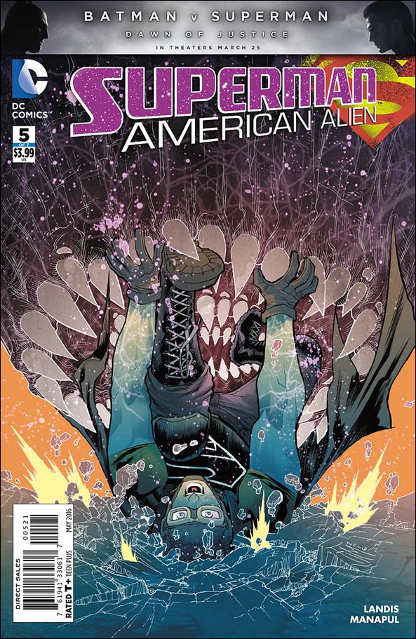 Superman: American Alien issue 5-B Francis Manapul Cover