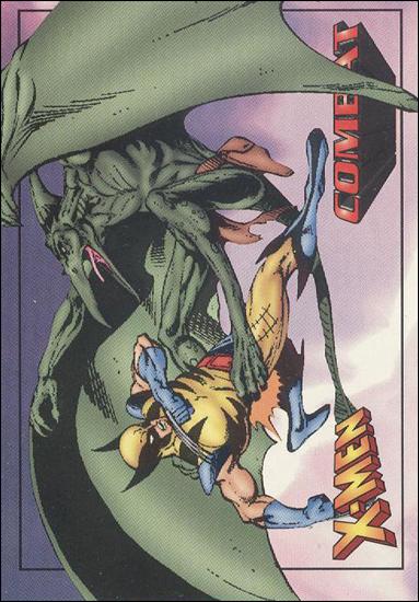X-Men $0.99 (Base Set) card 42 Wolverine vs Sauron