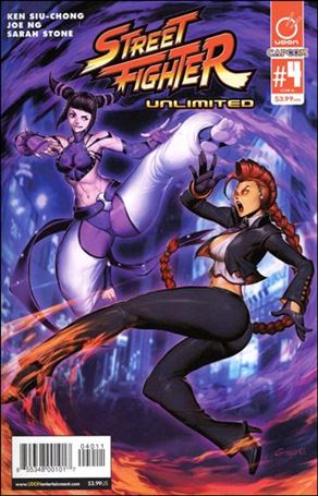 Street Fighter Unlimited issue 4 Gonzalo 