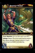 World of Warcraft: March of the Legion (Base Set) card 242 Retainer Nealos