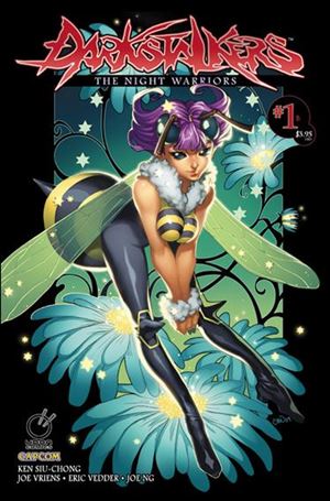 Darkstalkers: The Night Warriors issue 1-B Emily Warren Cover