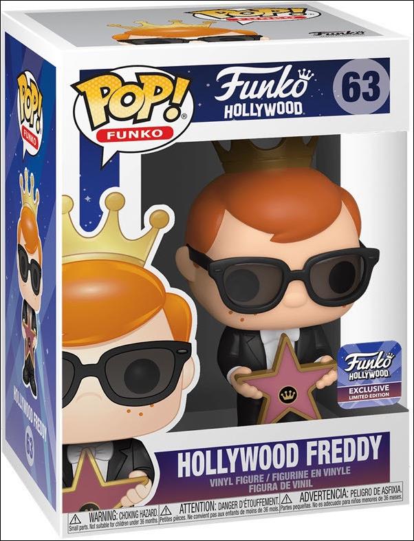 Pop! Funko - Freddy Funko figure 63 Hollywood Freddy