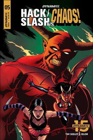 Hack/Slash vs Chaos issue 5-B Craig Cermak Cover