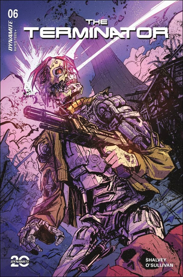 Terminator (2024) issue 6-D David Cousens Cardstock Cover