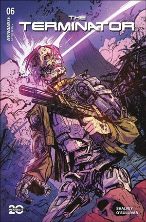 Terminator (2024) issue 6-D David Cousens Cardstock Cover